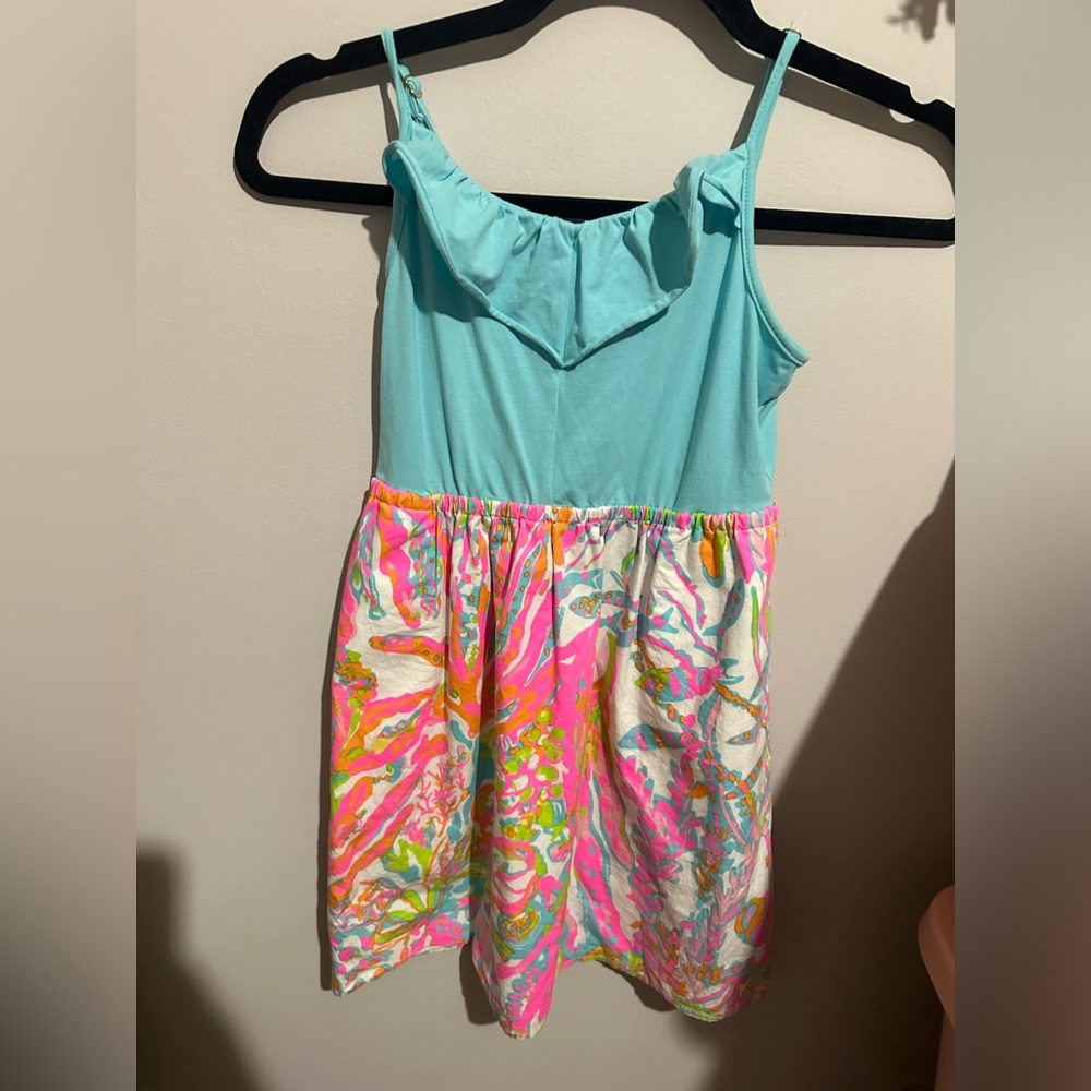 Lilly Pulitzer girls dress 8/10